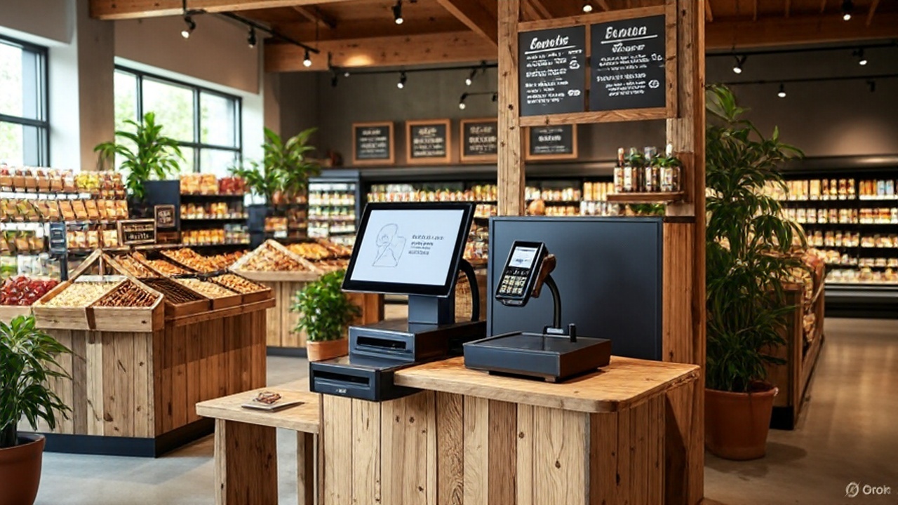 Bio-Laden mit Selbstbedienung